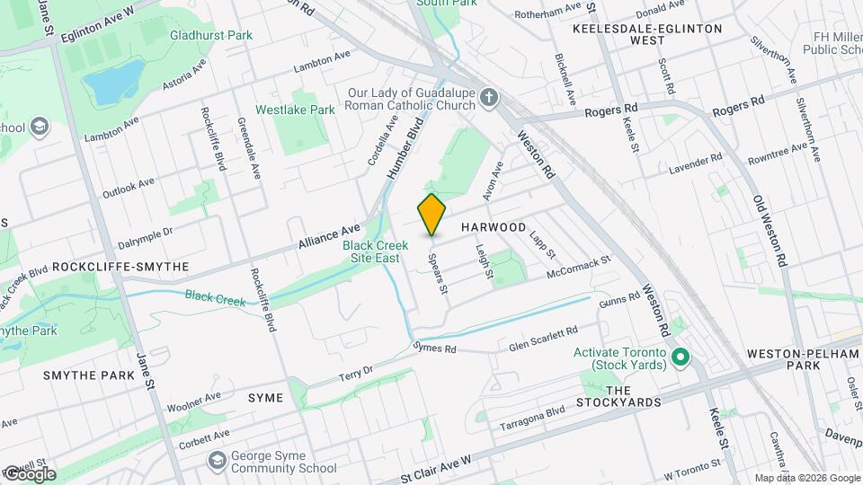 132 Spears St Map and Location Details