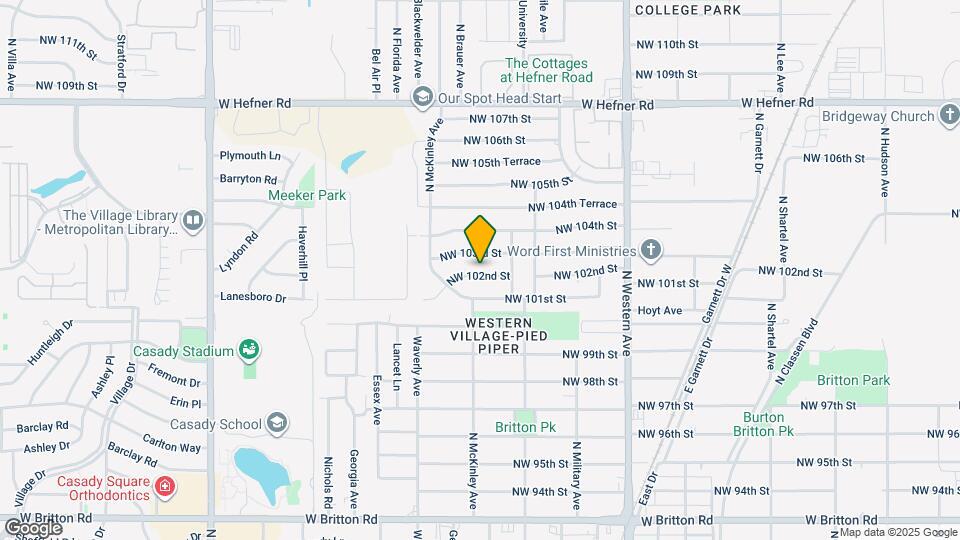 1401 NW 102nd St Map and Location Details