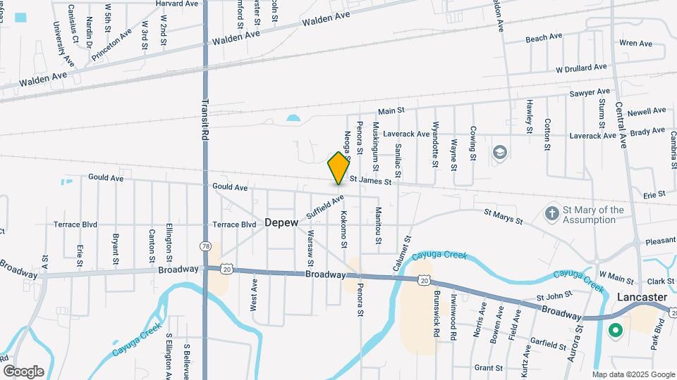 514 Gould Ave Mapa y Detalles de la Ubicación