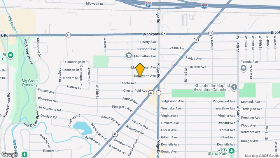 7615 Kenilworth Ave Mapa y Detalles de la Ubicación