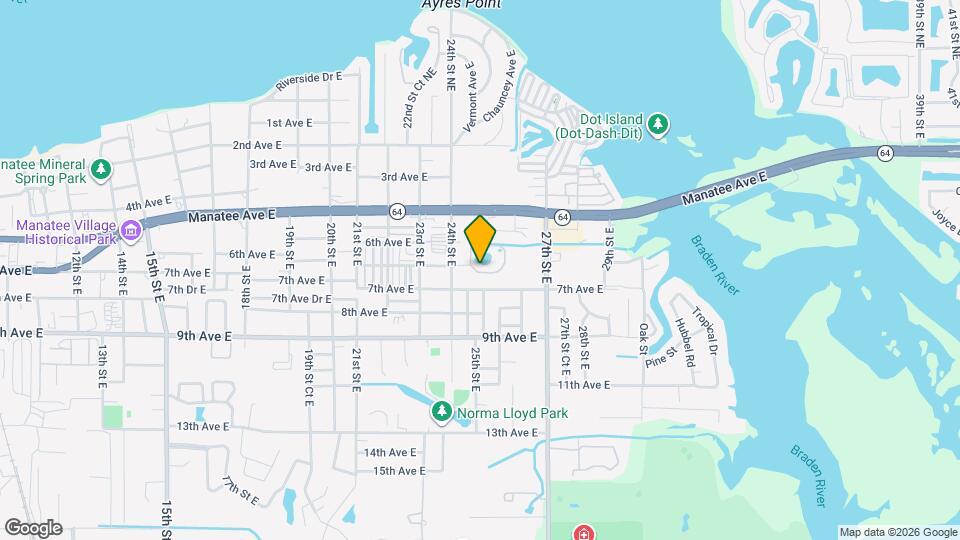 2441 6th Ave Dr E Map and Location Details