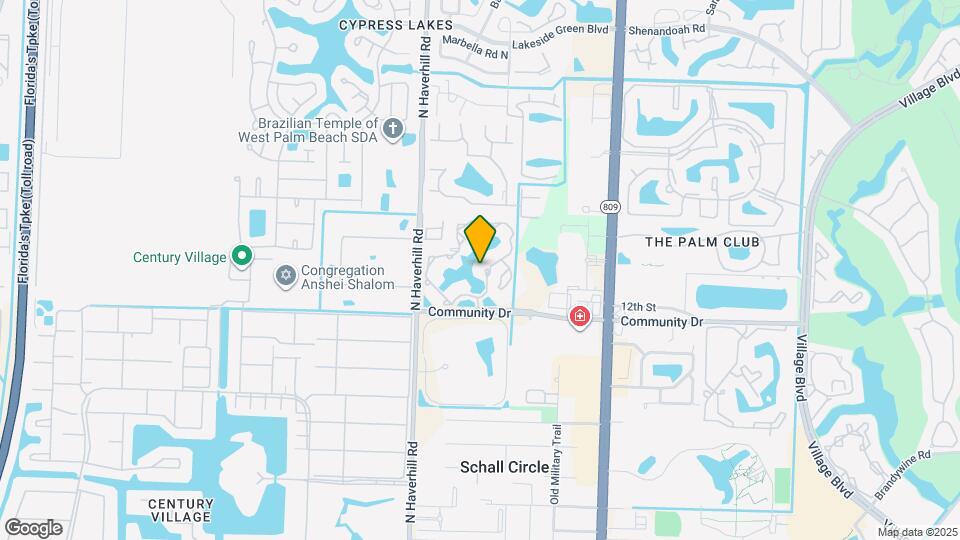 4855 Via Palm Lks, Unit 902 Map and Location Details