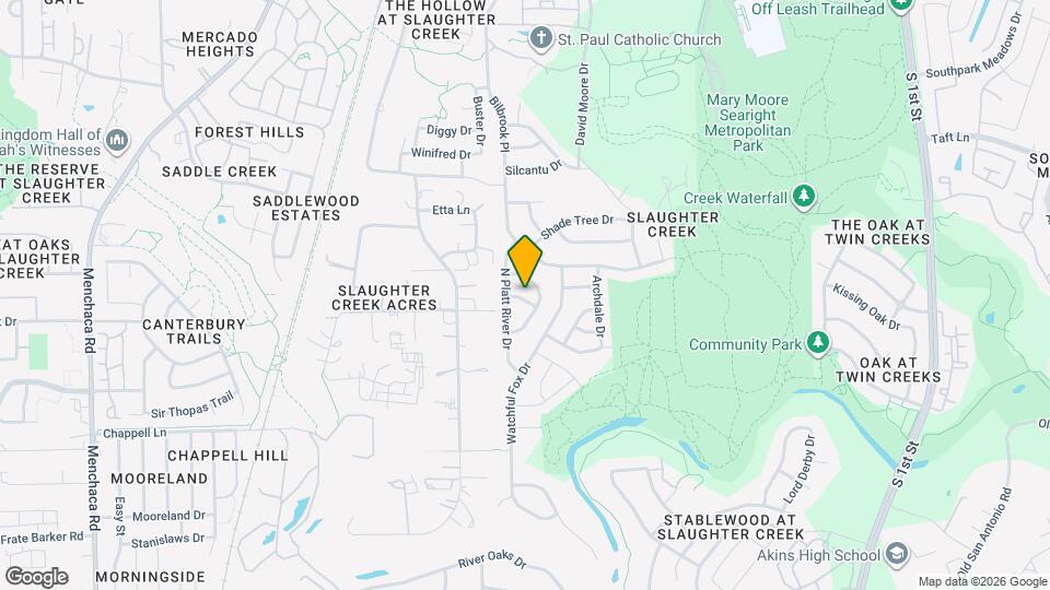 704 Cool Water Dr Map and Location Details