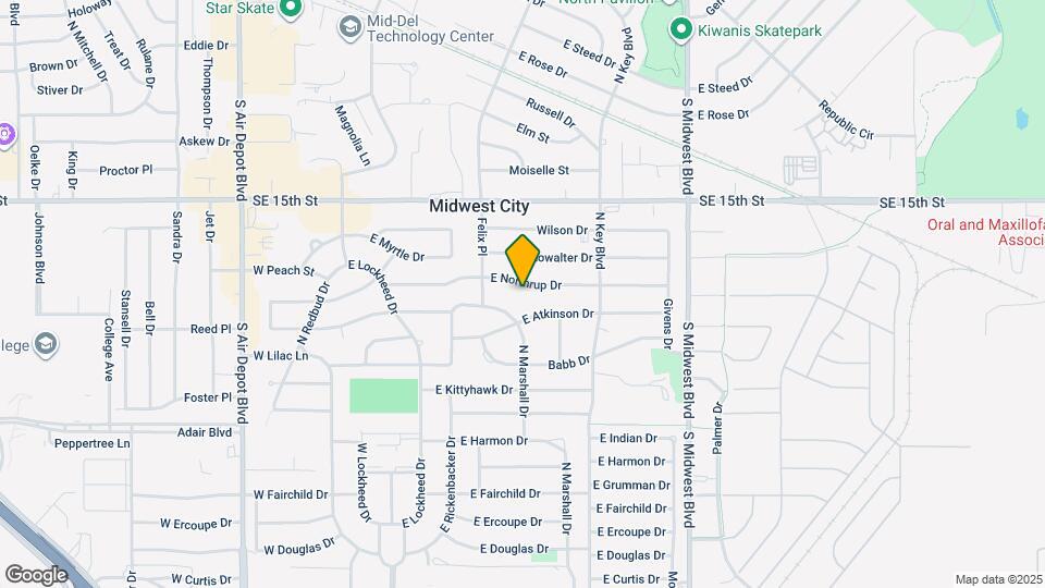 400 E Northrup Dr Map and Location Details