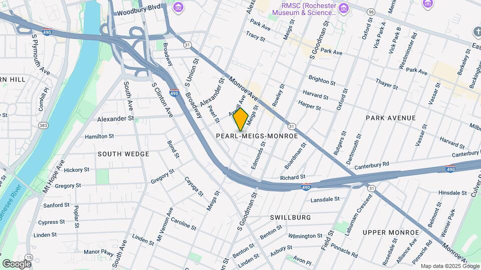 481 Meigs St, Unit Apartment #2 upstairs Map and Location Details