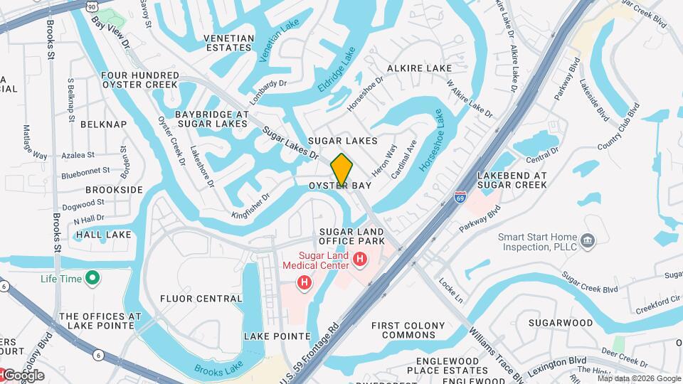 1026 Oyster Bay Dr Map and Location Details