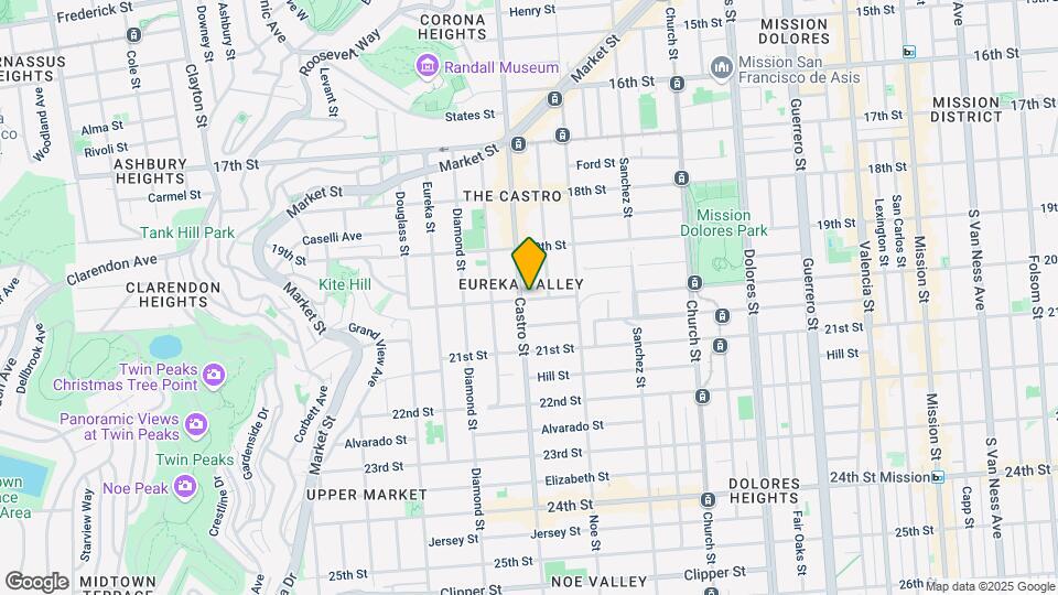 4186 20th St, Unit 4186 Map and Location Details