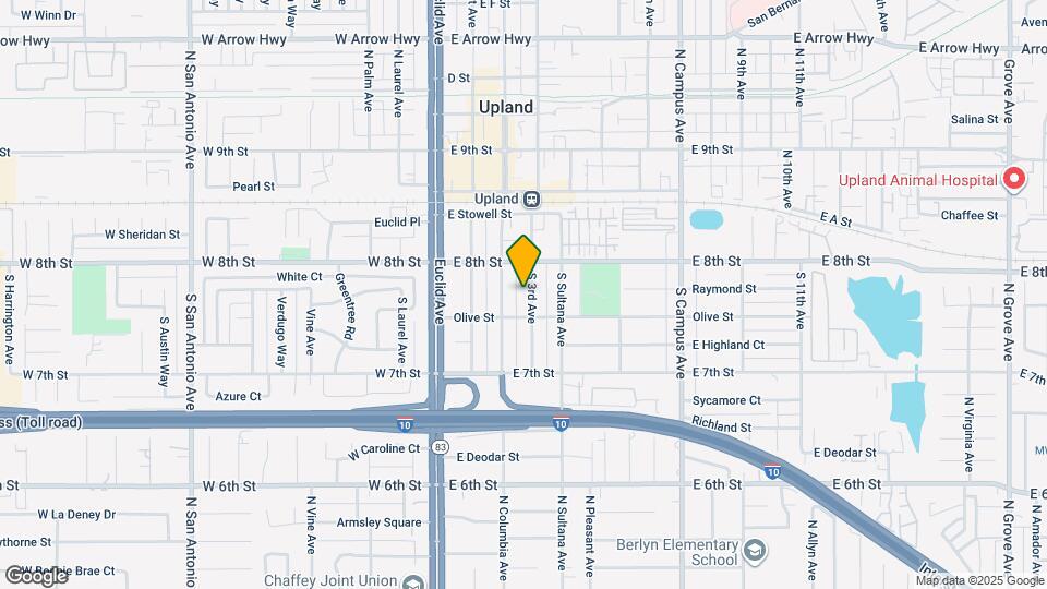 263 S 3rd Ave Map and Location Details