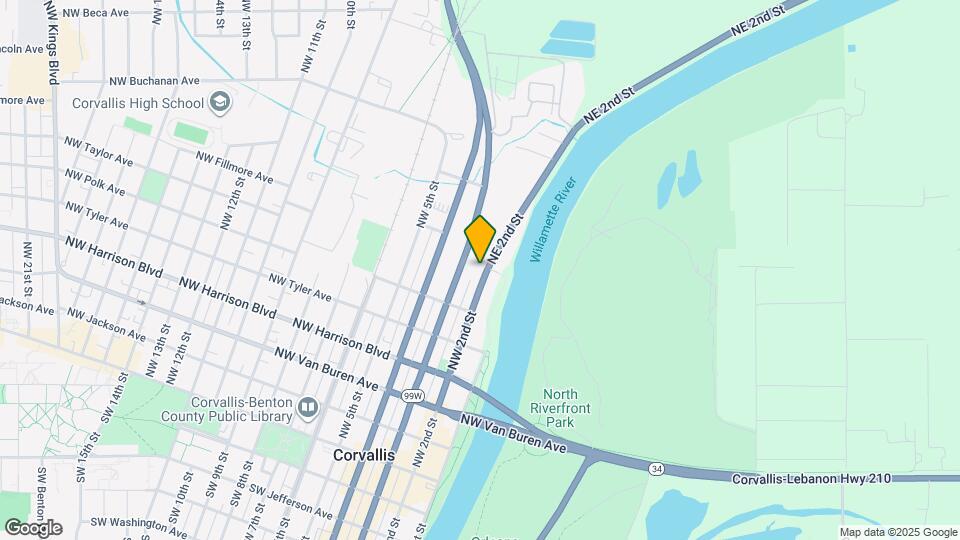 720 NW 2nd St Map and Location Details