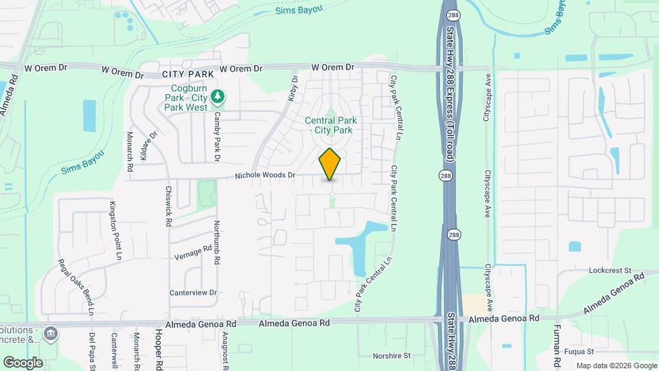 1603 Nichole Woods Dr Map and Location Details