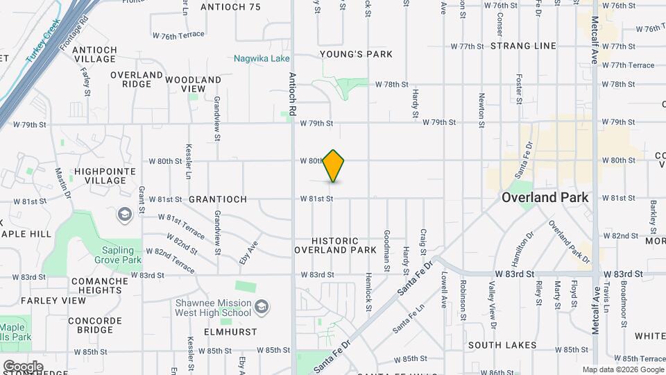 8045 Woodward St Mapa y Detalles de la Ubicación