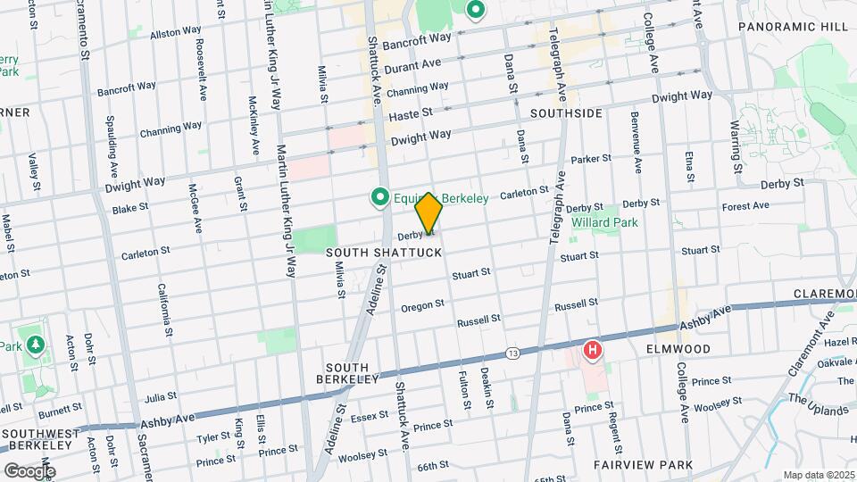 2138 Derby St Mapa y Detalles de la Ubicación