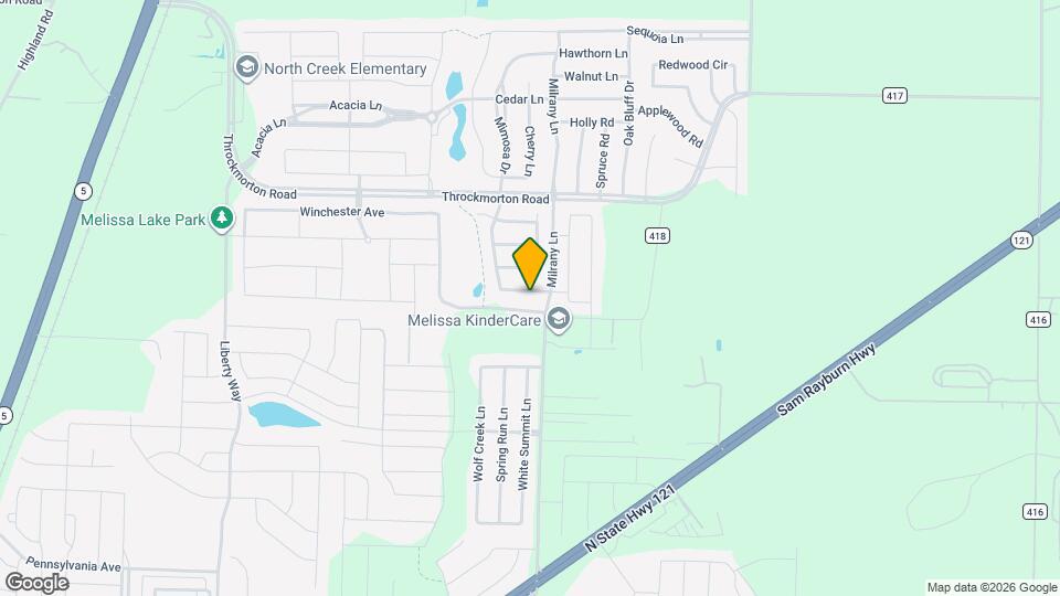 4004 Magnolia Ridge Dr Map and Location Details