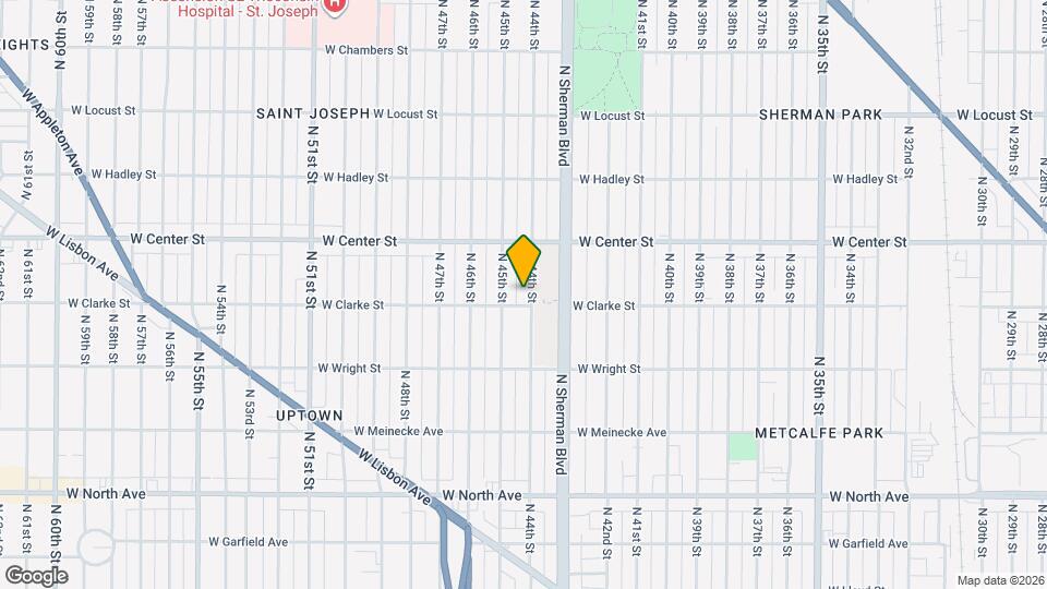 2607 N 44th St Mapa y Detalles de la Ubicación