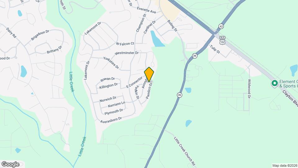 84 Pamlico Dr Map and Location Details