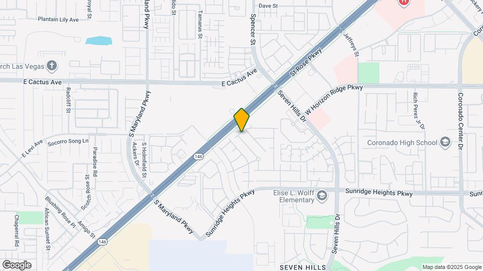 882 Sycamore Falls St Map and Location Details