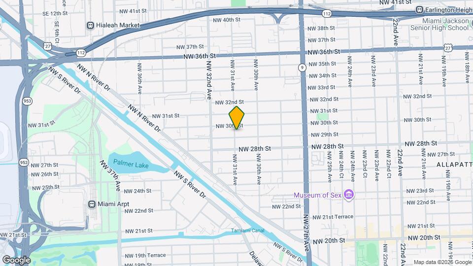 2955 NW 31st Ave Map and Location Details