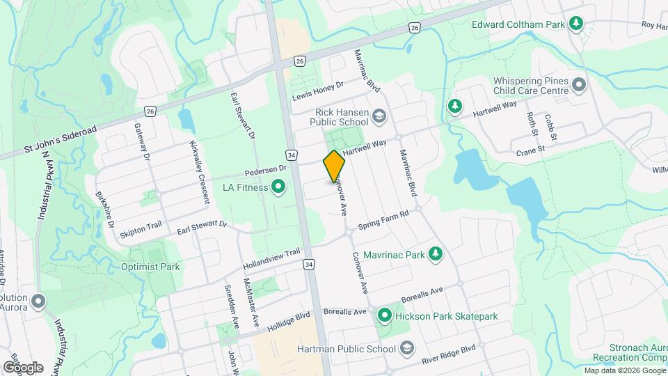 103 Starr Crescent Map and Location Details