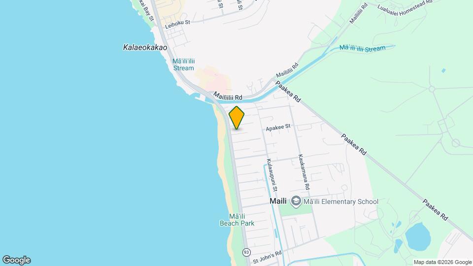 87-118-118 Alapaki St Map and Location Details