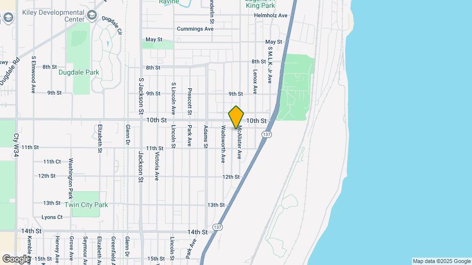 1022 McAlister Ave Map and Location Details