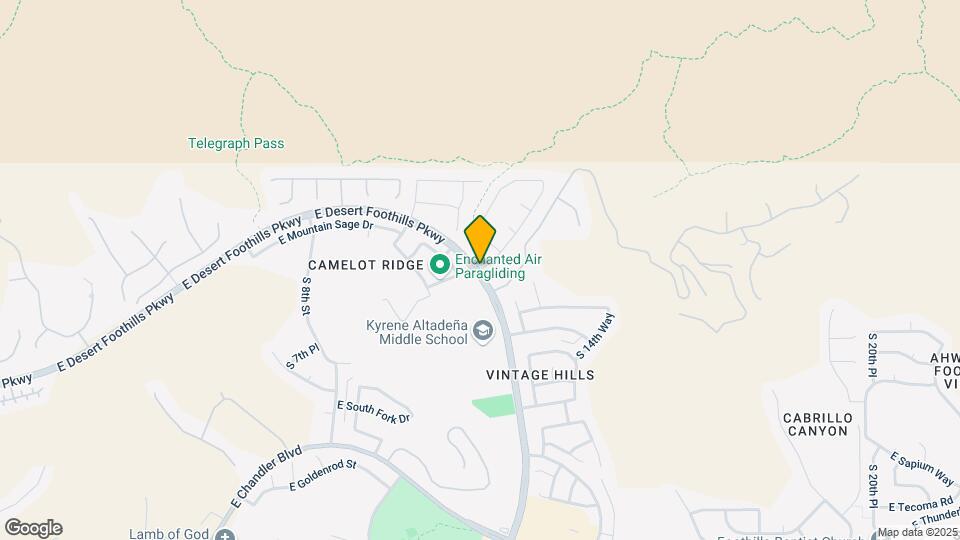10613 S Desert Foothills Pkwy-Unit -2153 Map and Location Details