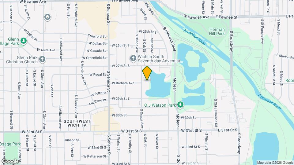 525 W 27th St S Map and Location Details