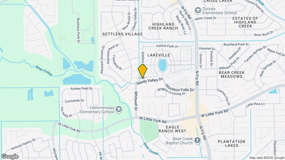 6103 Settlers Square Ln Map and Location Details