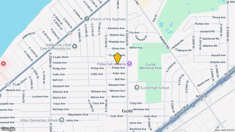 21901 Priday Ave Map and Location Details