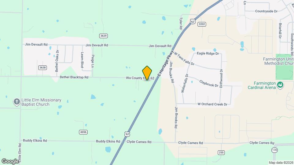 12405 Bethel Blacktop Rd Map and Location Details