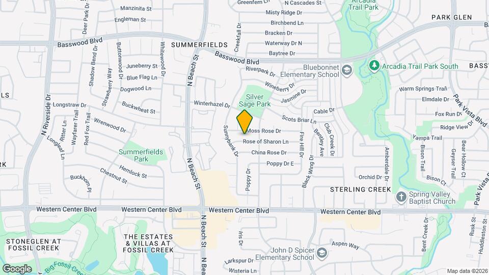 4621 Rose of Sharon Ln Map and Location Details