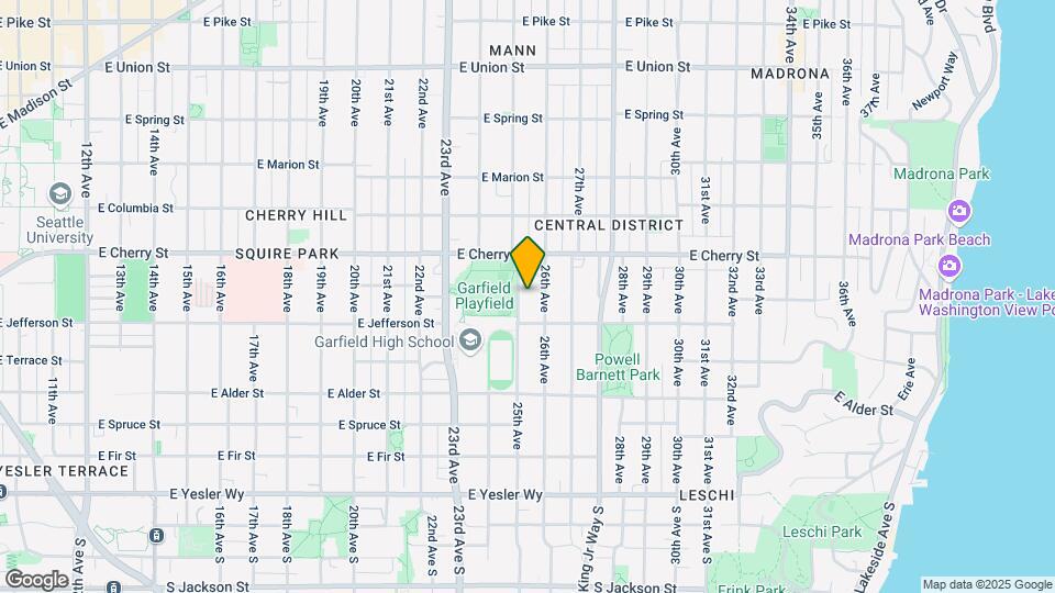 522 25th Ave, Unit Above Ground ADU Mapa y Detalles de la Ubicación