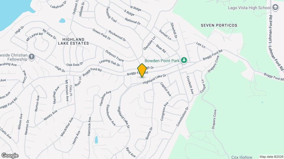 3702 Austin Cove Map and Location Details