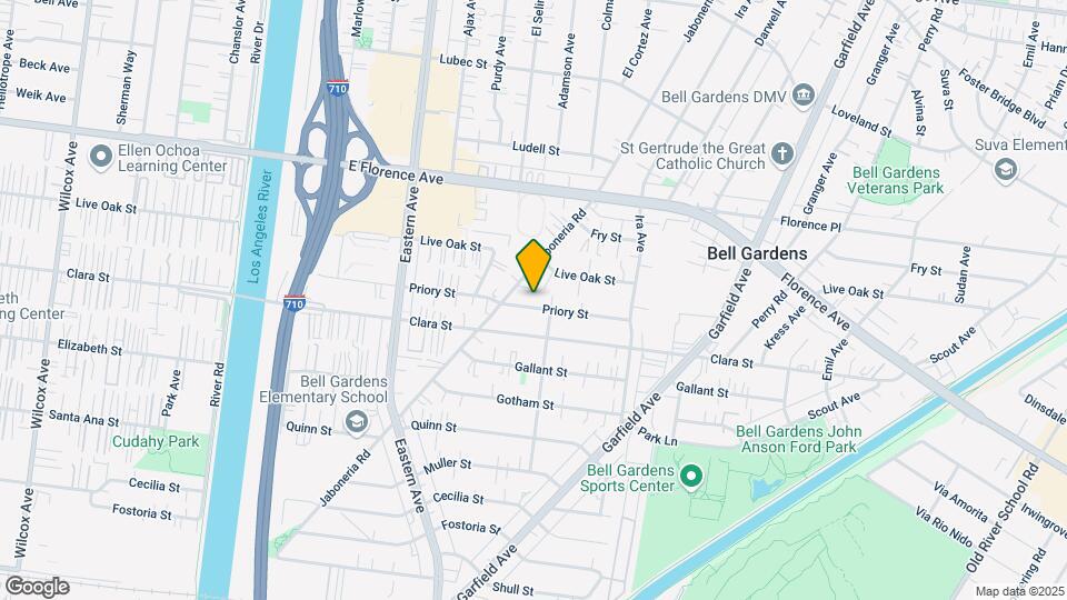 5935 Priory St Map and Location Details