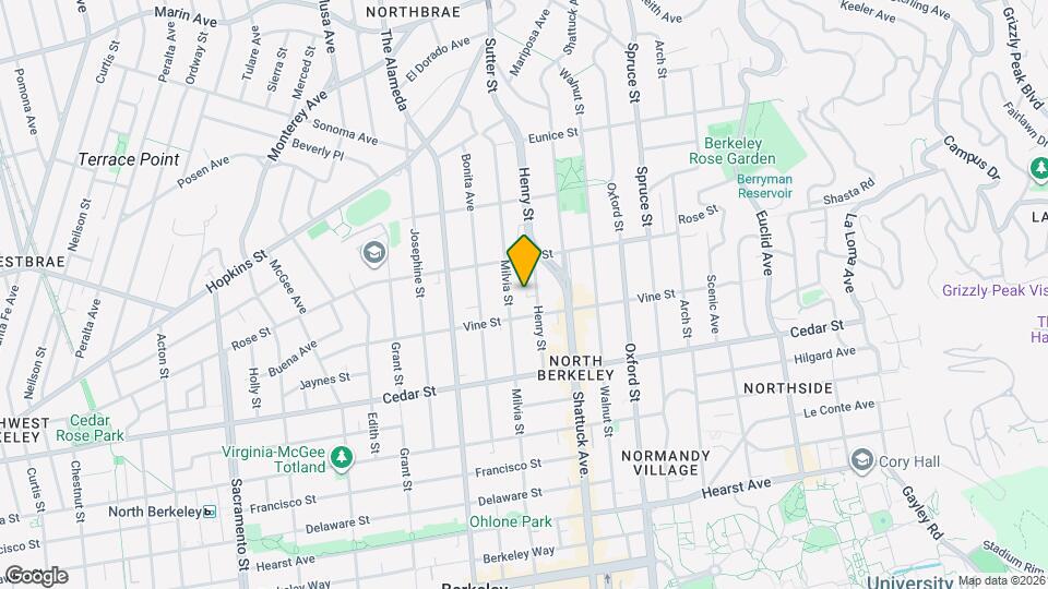 1436 Henry St Map and Location Details