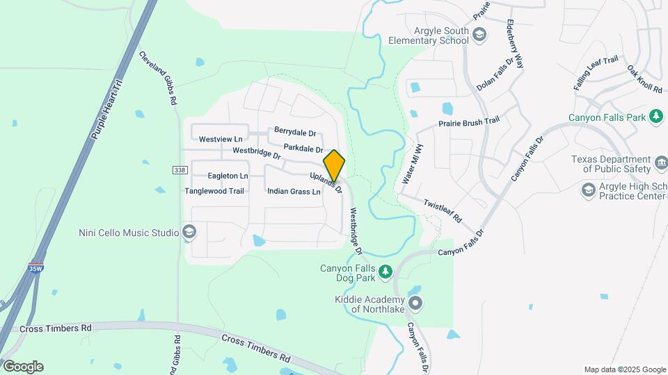915 Uplands Dr Map and Location Details
