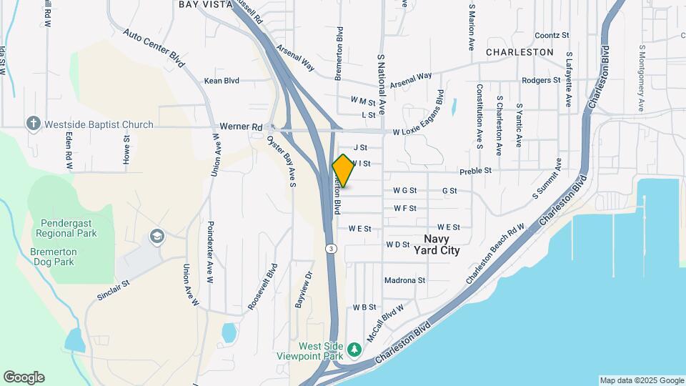 636 Bremerton Blvd Map and Location Details