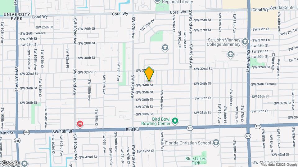 3340 SW 94th Pl Map and Location Details