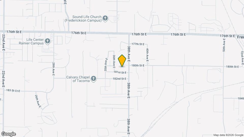 18018 37th Ave Ct E Map and Location Details