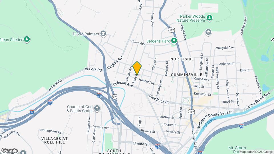 4124 Kirby Ave Map and Location Details