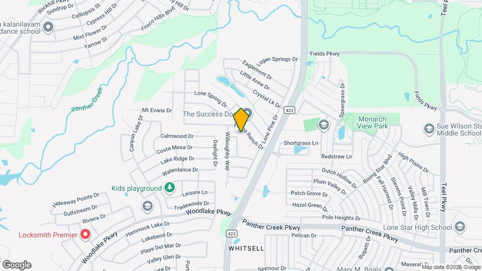 1401 Nicholas Lane Map and Location Details