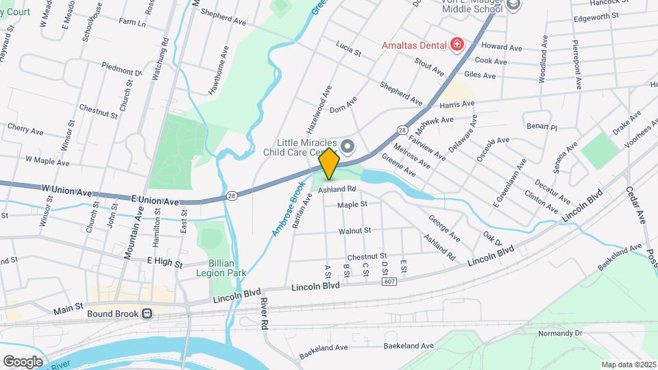 205 Ashland Rd Map and Location Details