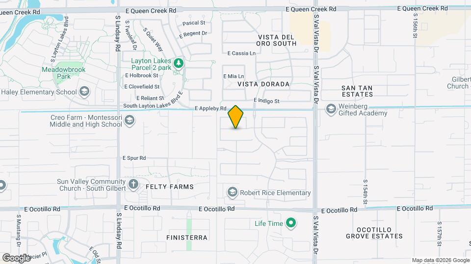 1277 E Tonto Dr Map and Location Details