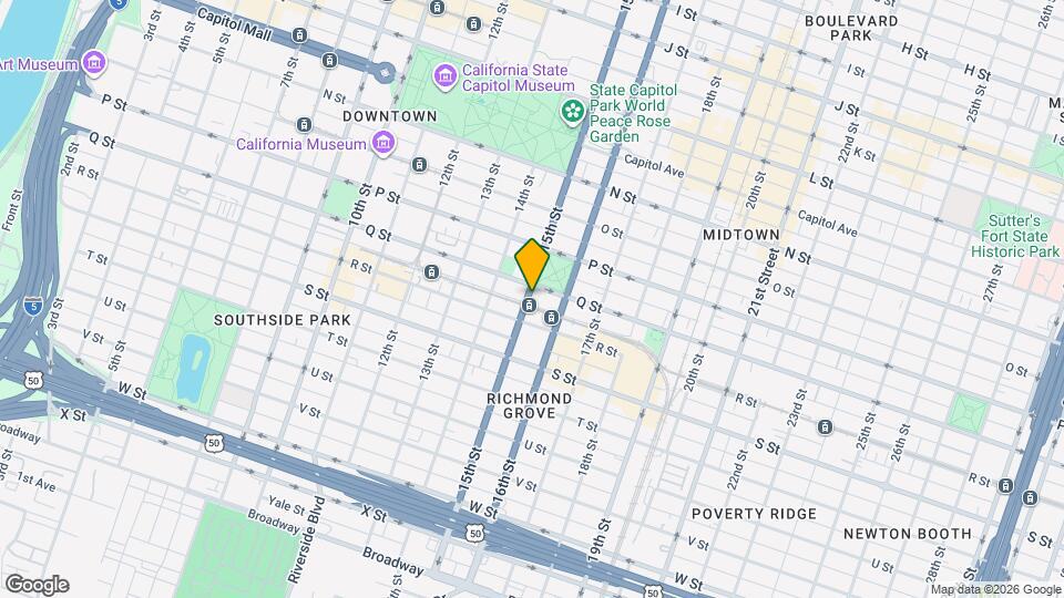 1705 15th St Mapa y Detalles de la Ubicación