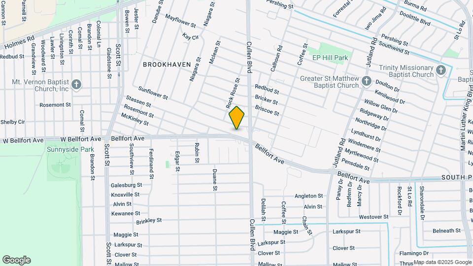 4675 Bellfort Ave Map and Location Details