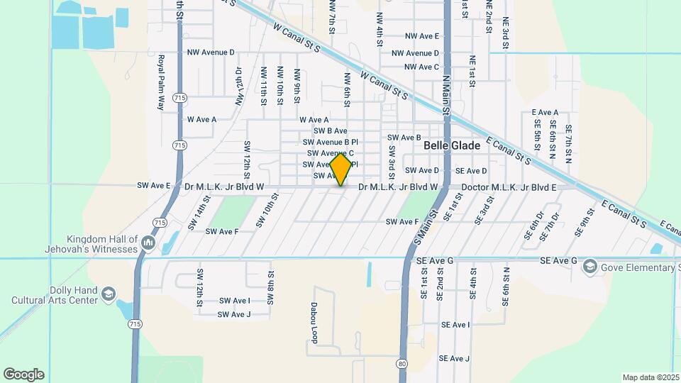 612 Dr Martin Luther King Jr Blvd W Map and Location Details