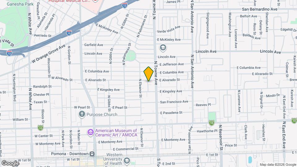 848 Boston Pl Mapa y Detalles de la Ubicación