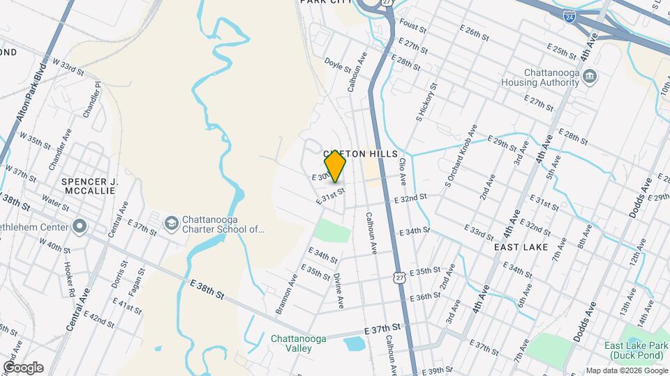 1311 E 31st St Map and Location Details