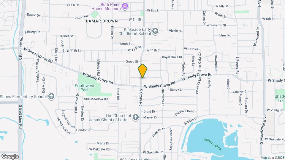 2326 Fairfax Dr Mapa y Detalles de la Ubicación