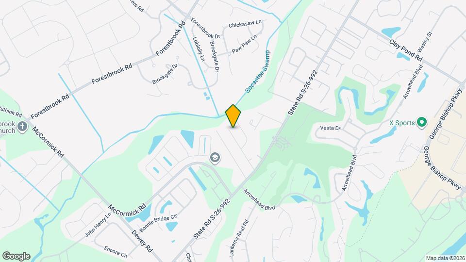 3582 Gordon Dr Map and Location Details