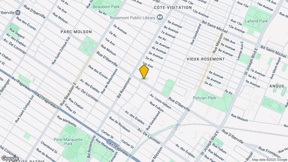 5795 D'iberville St Map and Location Details
